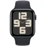 Apple Watch SE (2022) 4G 44mm Midnight Aluminium Sportband S/M Middernacht