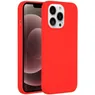 Accezz Liquid Silicone voor Apple iPhone 13 Pro Max Rood