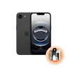 Apple iPhone 16e 128GB + Accessoire bundel Zwart