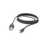 Hama USB-Kabel, USB-A naar Micro-USB, 3 m Zwart