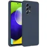 Accezz Liquid Silicone voor Samsung Galaxy A53 Donkerblauw
