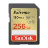 SanDisk SDXC Extreme 256GB 180/130 mb/s - V30 - Rescue Pro DL 1Y