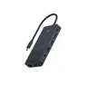 Rapoo USB-C Multiport Adapter, 12-in-1, grijs