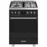 Smeg C6GMMBNLK2 Mat zwart