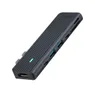 Rapoo USB-C Multiport Adapter, 7-in-2, grijs