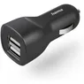 Hama Car Charger met 2x USB-A Socket  12 W Zwart