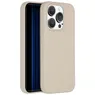 Accezz Liquid Silicone Backcover voor iPhone 15 Pro Beige