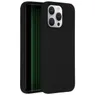 Accezz Liquid Silicone Backcover iPhone 15 Pro Max Zwart