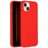 Accezz Liquid Silicone Backcover iPhone 15 Plus Rood