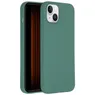 Accezz Liquid Silicone Backcover iPhone 15 Plus Donkergroen