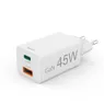 Hama Fast Charger 1x USB-C PD 1x USB-A QC Mini-Charger 45 W Wit