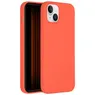 Accezz Liquid Silicone Backcover iPhone 15 Plus Oranje