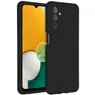 Accezz Liquid Silicone Backcover voor Samsung Galaxy A13 (5G) / A04s Zwart