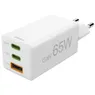 Hama Fast Charger 2x USB-C PD 1x USB-A QC Mini-Charger 65 W Wit
