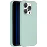 Accezz Liquid Silicone Backcover met MagSafe iPhone 15 Pro Lichtblauw