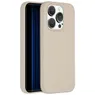 Accezz Liquid Silicone Backcover met MagSafe iPhone 15 Pro Donkergrijs