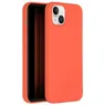 Accezz Liquid Silicone Backcover met MagSafe iPhone 15 Plus Oranje