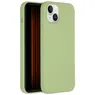 Accezz Liquid Silicone Backcover met MagSafe iPhone 15 Plus Groen