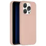 Accezz Liquid Silicone Backcover met MagSafe iPhone 15 Pro Roze