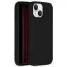 Accezz Liquid Silicone Backcover met MagSafe iPhone 15 Zwart
