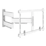 Vogels TVM 5645 Wit