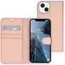 Accezz Wallet Case voor Apple iPhone 14 Plus Roze/goud