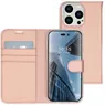 Accezz Wallet Case voor Apple iPhone 14 Pro Roze/goud