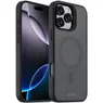 Accezz Rugged Frosted met MagSafe voor Apple iPhone 16 Pro Max Zwart