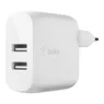 Belkin Dual USB-A Charger - 24W Wit