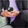 Accezz Liquid Silicone Backcover met MagSafe voor Samsung Galaxy S25 Plus Zwart