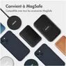 Accezz Liquid Silicone Backcover met MagSafe voor Samsung Galaxy S25 Plus Donkerblauw