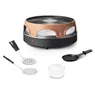 Emerio PO-113255.4 3-IN-1 Pizzarette Zwart/rvs