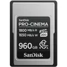SanDisk CF Express Pro Cinema 960GB 1800 / 1650 mb/s type A