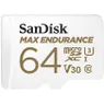 SanDisk MicroSDHC MAX Endurance 64GB incl SD adapter