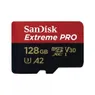 SanDisk MicroSDXC Extreme PRO 128GB 200/90 mb/s - A2 - V30 - SDA - Rescue Pro DL 2Y