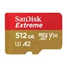 SanDisk MicroSDXC Extreme 512GB 190/130 mb/s - A2 - V30 - SDA - Rescue Pro DL 1Y