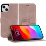Just in Case Premium Wallet Case voor Apple iPhone 15 Roze