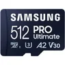 Samsung PRO Ultimate 512 GB (2023) microSDXC + SD Adapter