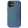 Accezz Leather Backcover met MagSafe iPhone 12 Mini Donkerblauw