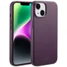 Accezz MagSafe Leather Backcover iPhone 14 Paars