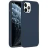 Accezz Liquid Silicone Backcover iPhone 12 Pro Max Donkerblauw