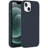 Accezz Liquid Silicone Backcover iPhone 13 Mini Donkerblauw