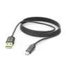 Hama USB-Kabel, USB-A naar Lightning, 3 m, zwart