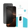 Just in Case Privacy Tempered Glass voor Apple iPhone 16 Pro