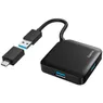 Hama USB-hub, 4-poorts, USB 3.2 Gen1, 5 Gbit/s, incl. USB-C-adapter