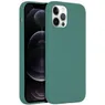 Accezz Liquid Silicone Backcover met MagSafe iPhone 12 (Pro) Groen