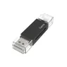 Hama USB-kaartlezer, OTG, USB-A + micro-USB, USB 2.0, SD/microSD
