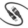 Anker USB-C to USB-C Cable (0.9m Upcycled-Braided) Zwart
