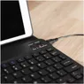 Accezz Keyboard Bookcase voor Samsung Galaxy Tab S9 11.0 inch Zwart