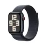 Apple Watch SE GPS + Cellular 44mm Aluminium Case met Ink Sport Loop Middernacht